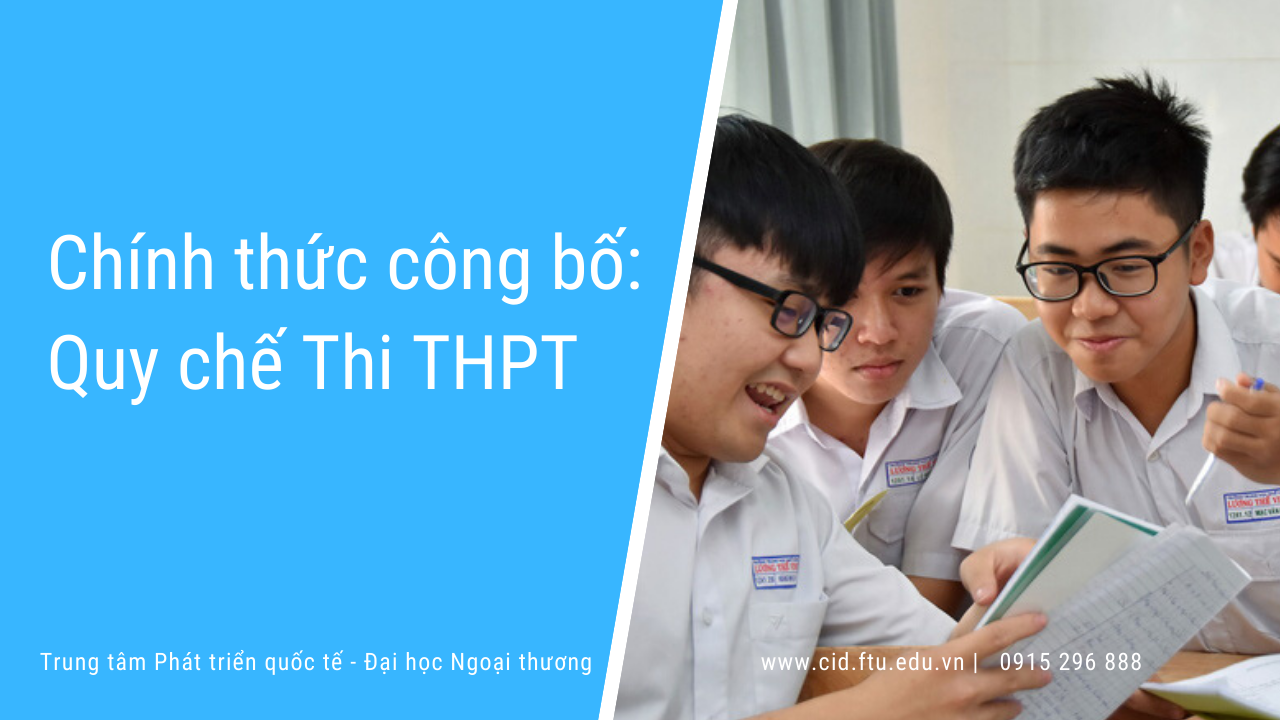 Sáng nay (5/6), Bộ GD&ĐT công bố quy chế thi tốt nghiệp THPT. Quy chế sẽ áp dụng cho kì thi tốt nghiệp THPT 2020.
